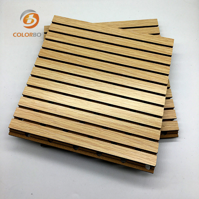 Eco-Friendly Grooved Sound Absorptive Panel for Superior Noise Control