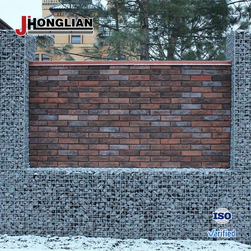 Industrial Noise Reduction Mesh Gabion Barrier System