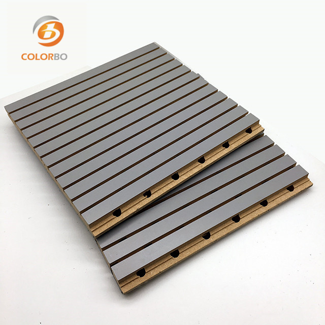 Eco-Friendly Grooved Sound Absorptive Panel for Superior Noise Control