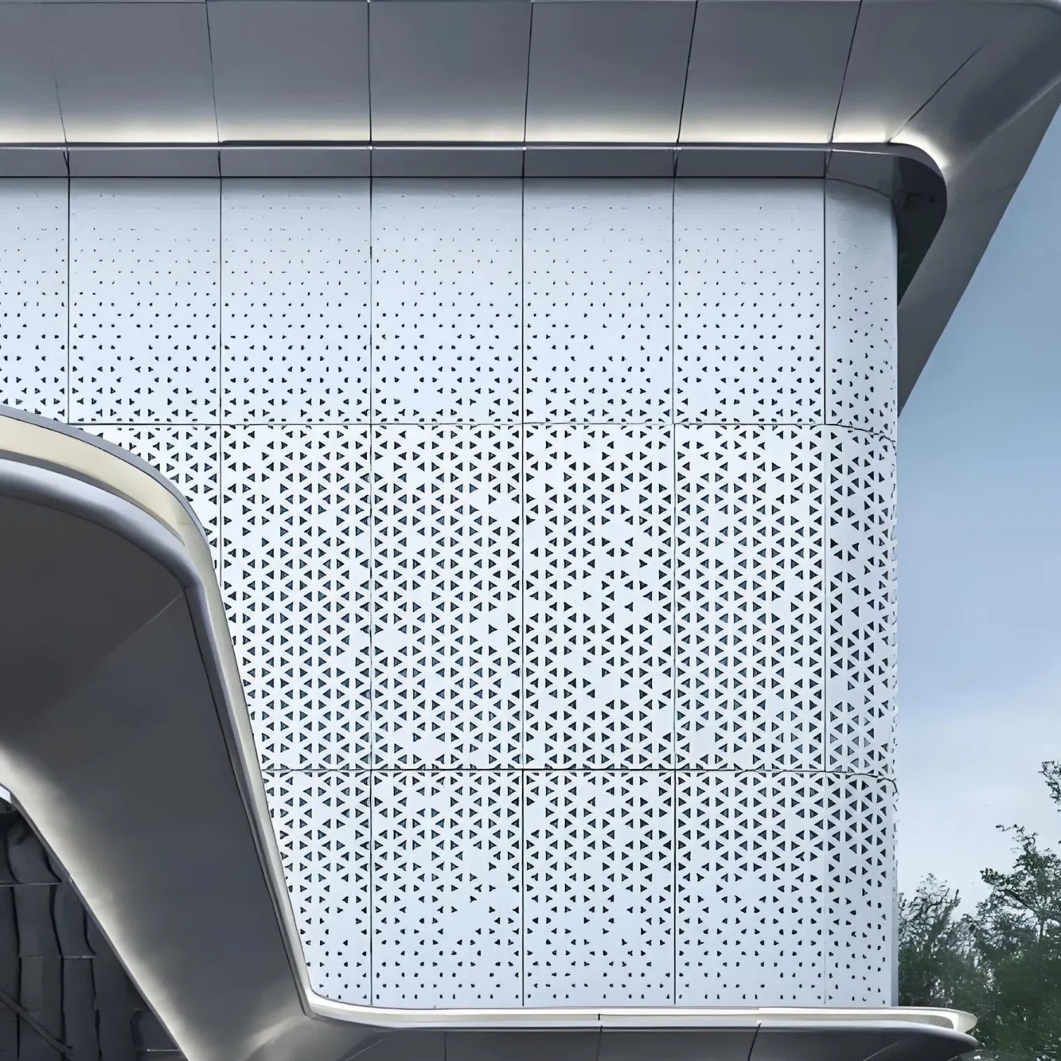 Modern Acoustic Aluminum Ceiling Panels for Stylish Interiors