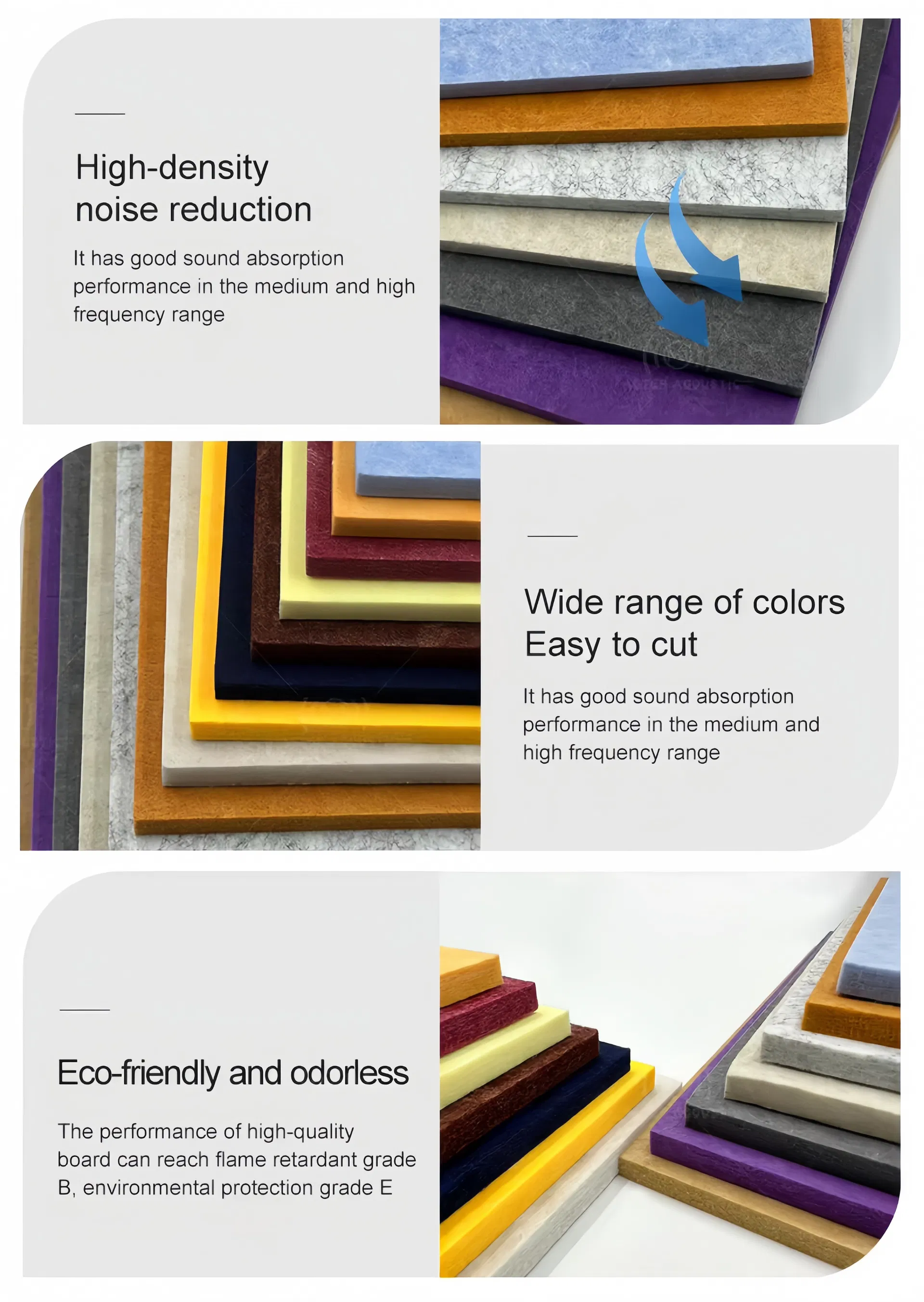 Detailed Acoustic Panel