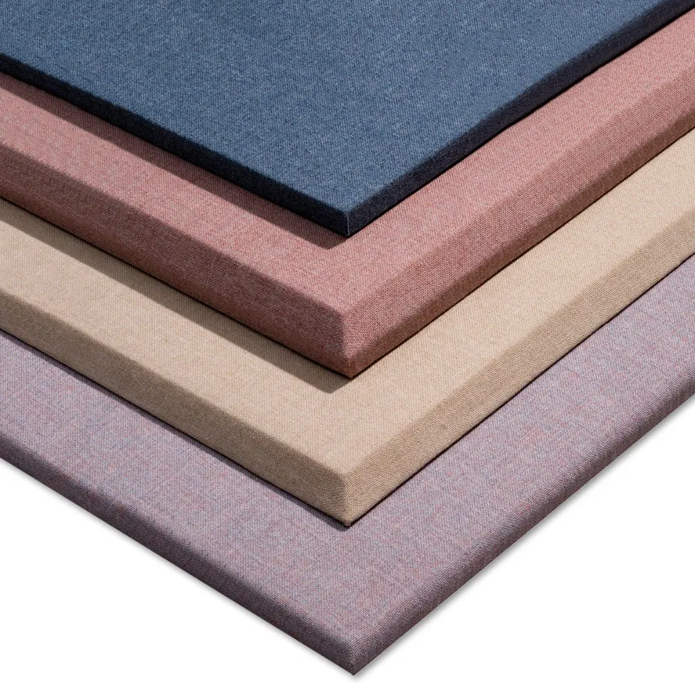 Sound Insulation Foam Acoustical Panel Noise Absorbing Fabric Wall Panels