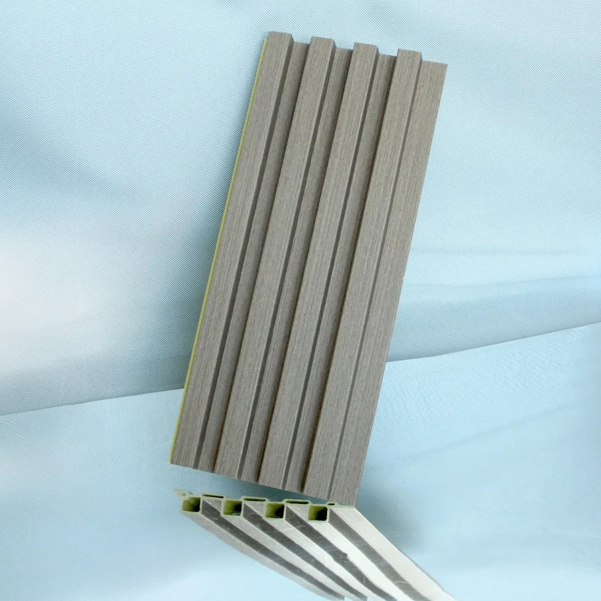 2400mm Indoor WPC Wall Acoustic Panels Soundproof Perforated Wood Acoustic Panel Studio