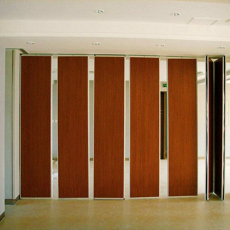 Conference Hall Mobile Wall Partitions Folding Room Soundproof Acoustic Partition Walls for Hotel