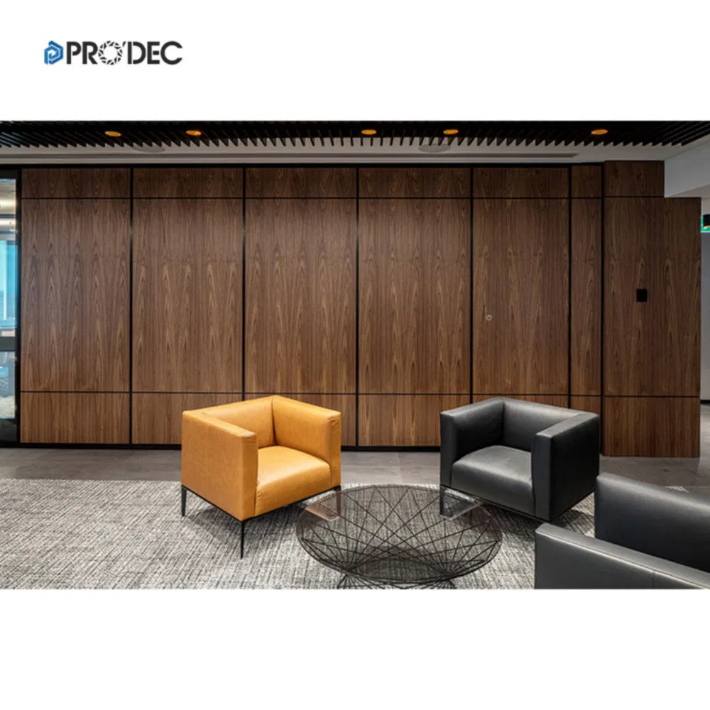 Modular Sliding Folding Acoustic Operable Partition Wall for Specialty Store