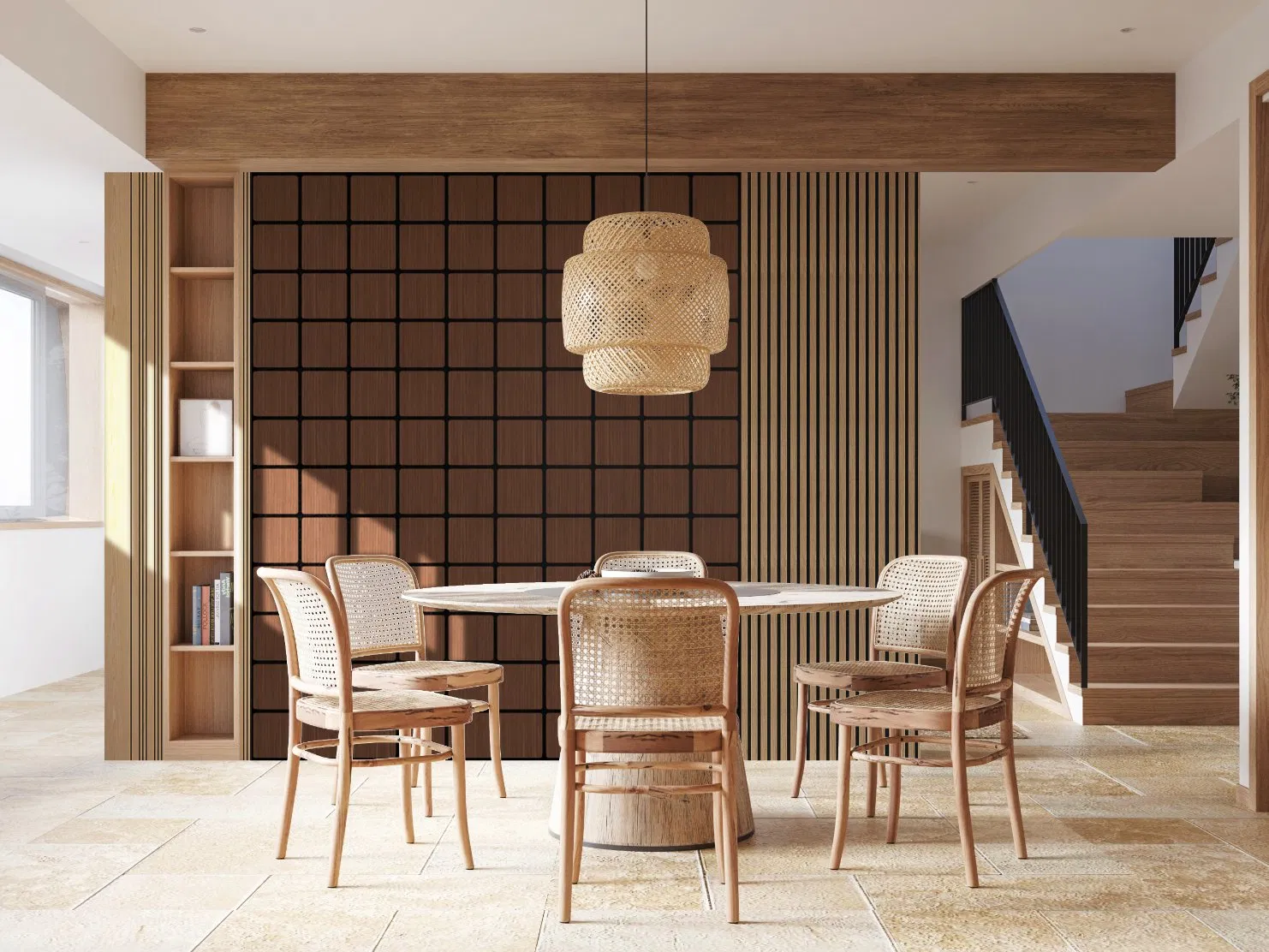 Customized Grille Wood Strip Anti-Collision Insulation Board Sound Insulation Board