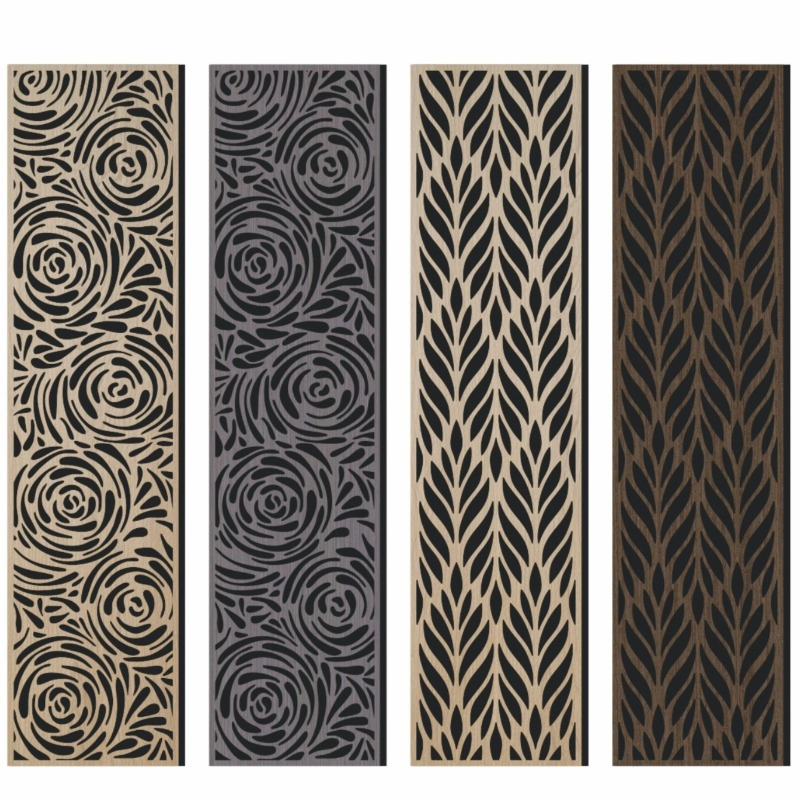 Cheap Price Modern Sound Diffusers Wall Acoustic Panels 3D Model for Hotel Apartment Use Eco-Friendly Fireproof Decorative Wall