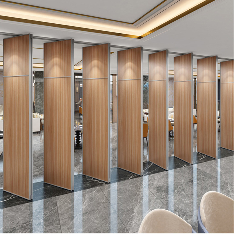 Office Partition Top Hanging Acoustic Room Dividers Conference Folding Movable Partitions Price