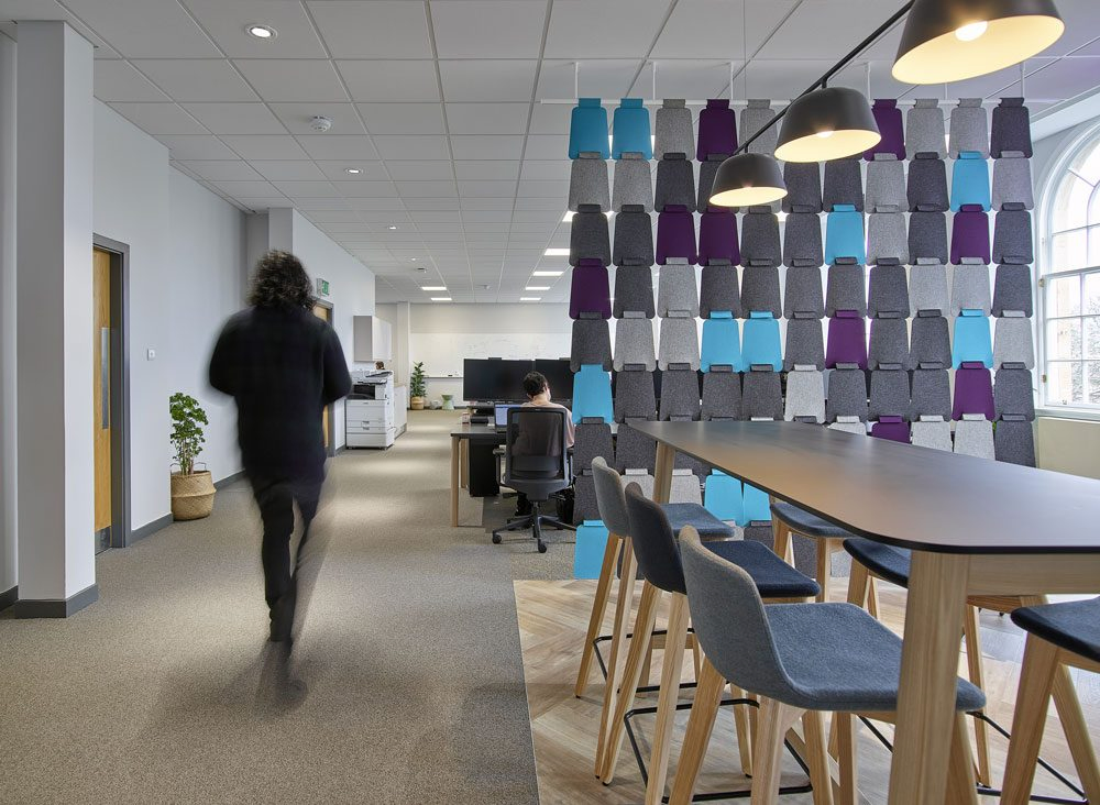 Bubos 3D Wall Square Wall Acoustic Diffuser Ceiling Board Sound Absorbing High Density Decorative Acoustic Panel