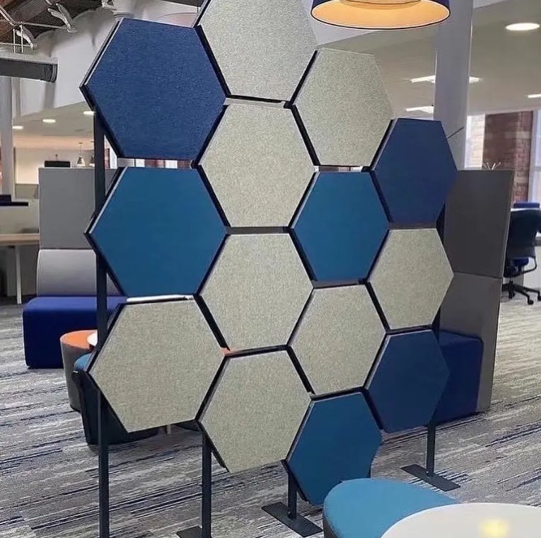 High-Quality Hexagonal Wood Polyester Hexagonal Sound Insulation Board Decorative Sound Insulation Board