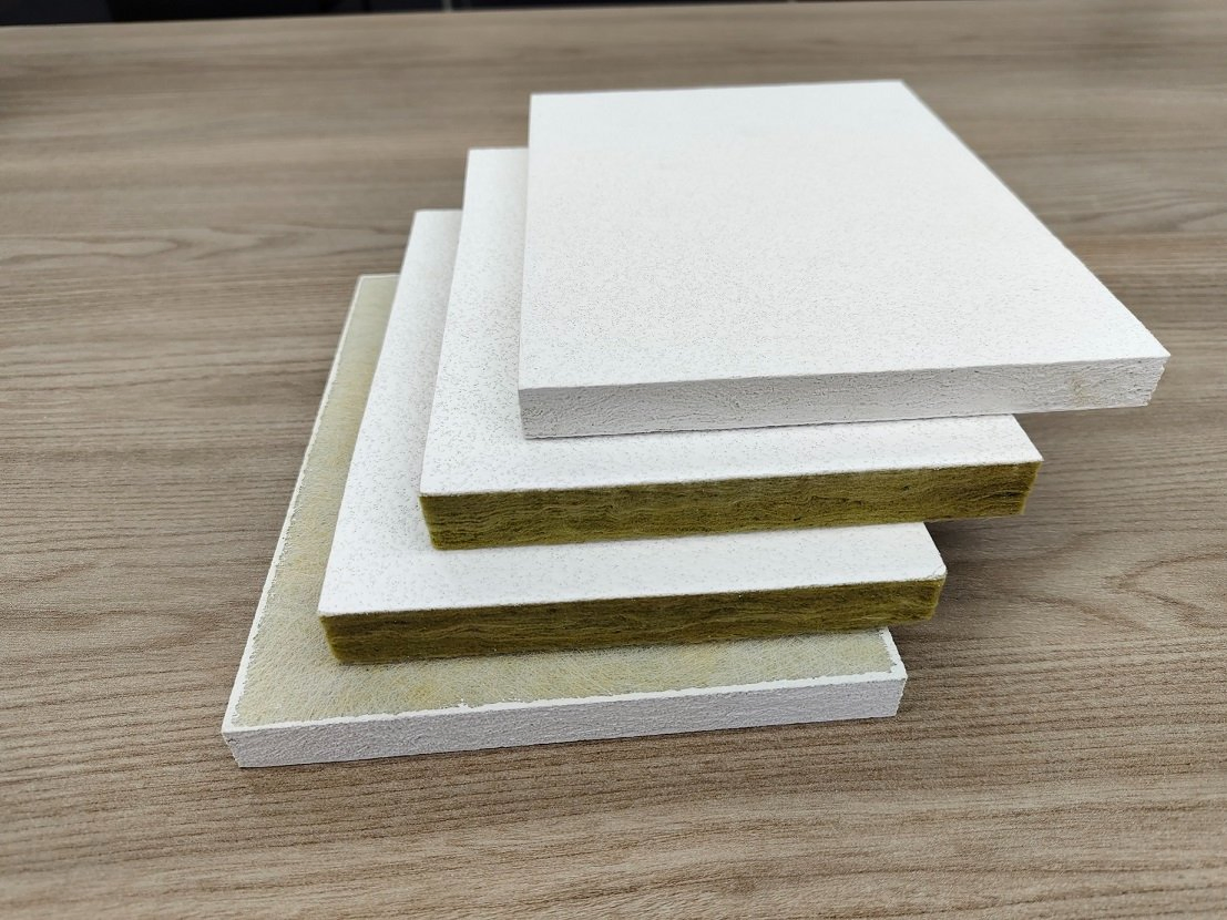 High Quality Sound Absorption Acoustic Rockwool Suspended Ceiling Insulation Panel