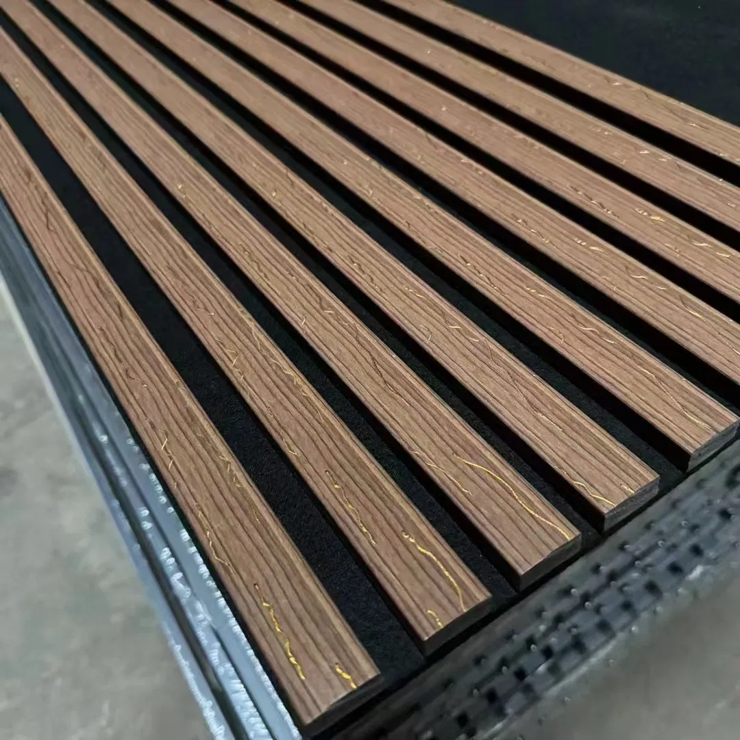 Various Styles Perforated MDF Acoustic Panel Price Price Interior Wall Acoustic Panelling