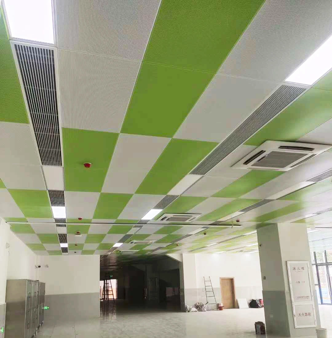600*600/600 X 1200 Aluminum Acoustic Metal Suspended Ceiling Panel