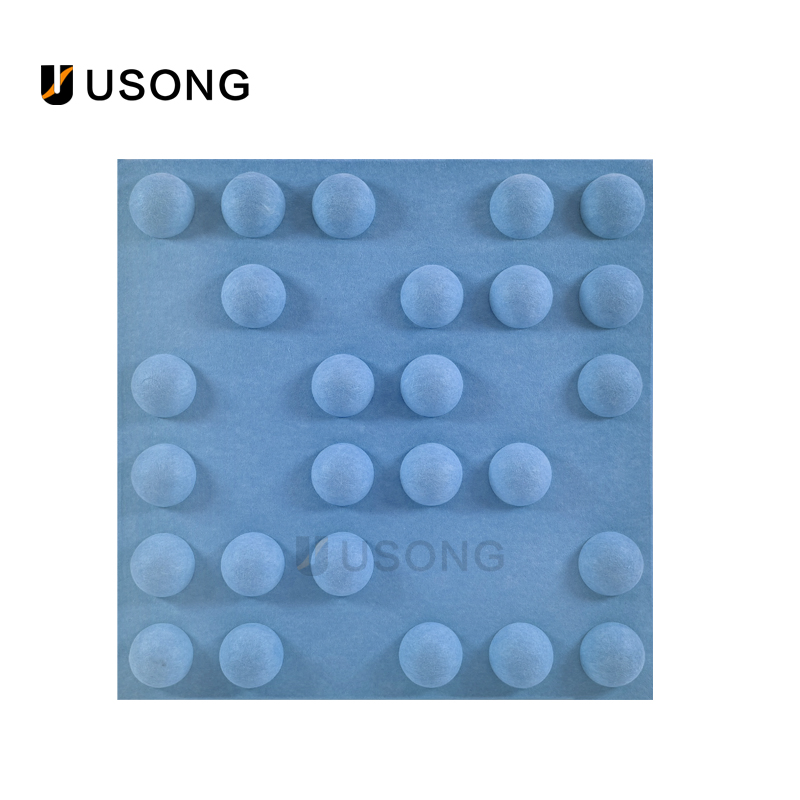 Professional Home Studio's Three-Dimensional Custom Polyester Fiber Soundproof Wall System