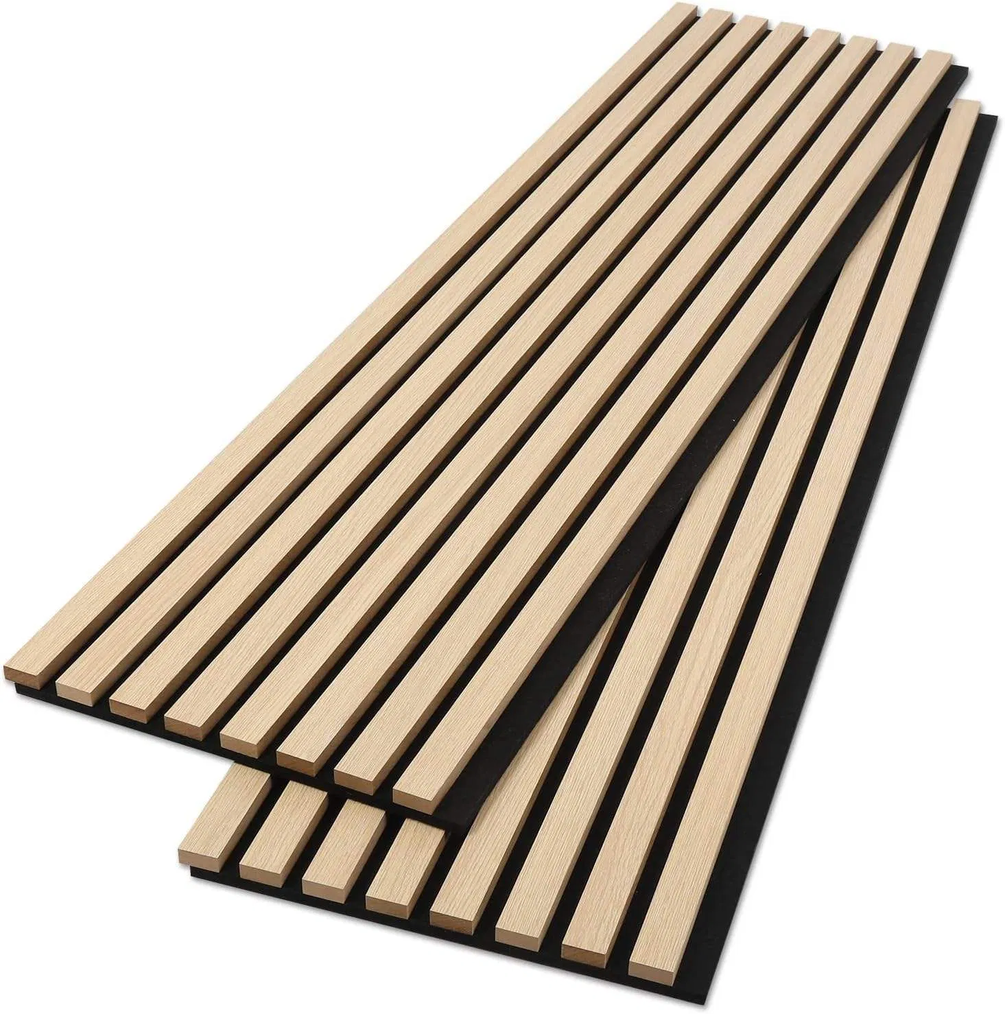High Quality Sound Absorbing Material Wood Slat MDF Board Grille Foam Laminate Sheet 3D Ceiling Decorative Wall Pet Acoustic Felt Ceiling Panel for Cinema