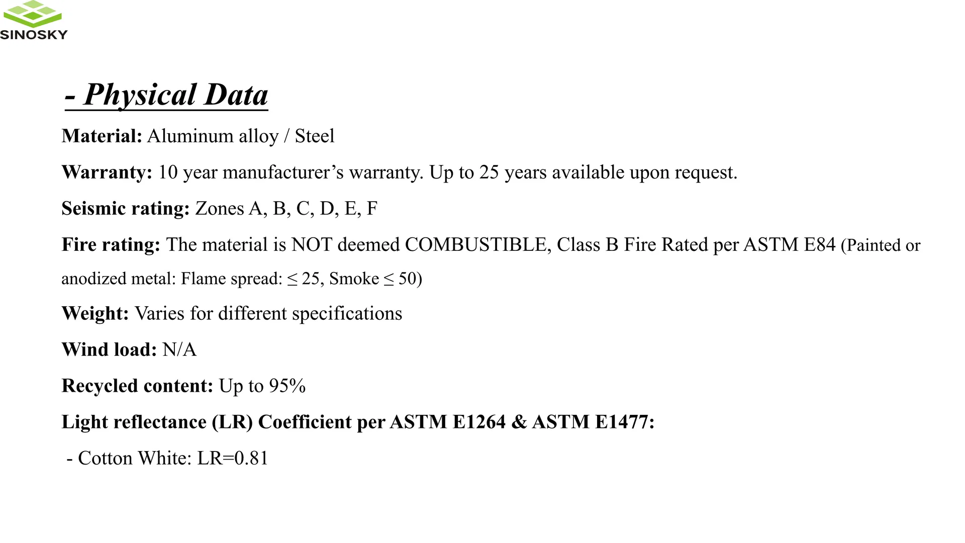 Aluminum 84R Sun Louvre System