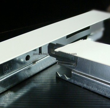 Manufacturer High Quality False Ceiling Material Black Line Ceiling T Grid for Interior Decoration New Building Materials T Bar