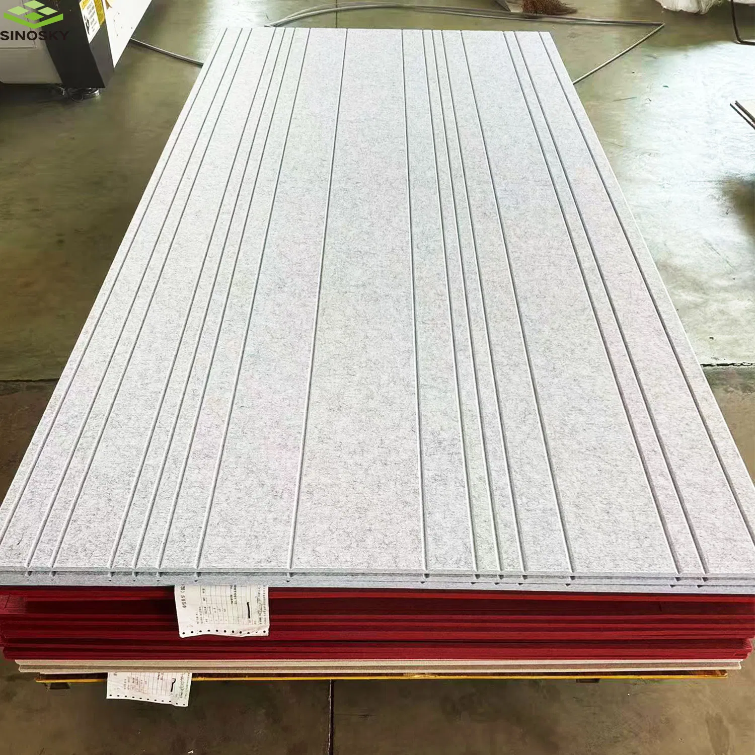 Sound Isolation Design Polyester Fiber Felt Acoustic Panel for Home Studio Wall Ceiling Door