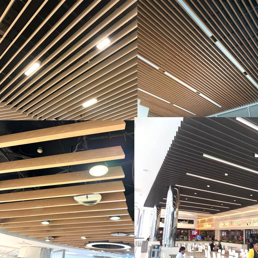 Aluminum Baffle Ceiling Detail