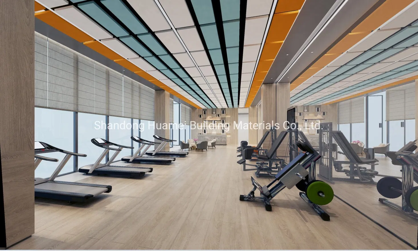 Acoustic Fiber Hanging Baffles Acoustic Clouds