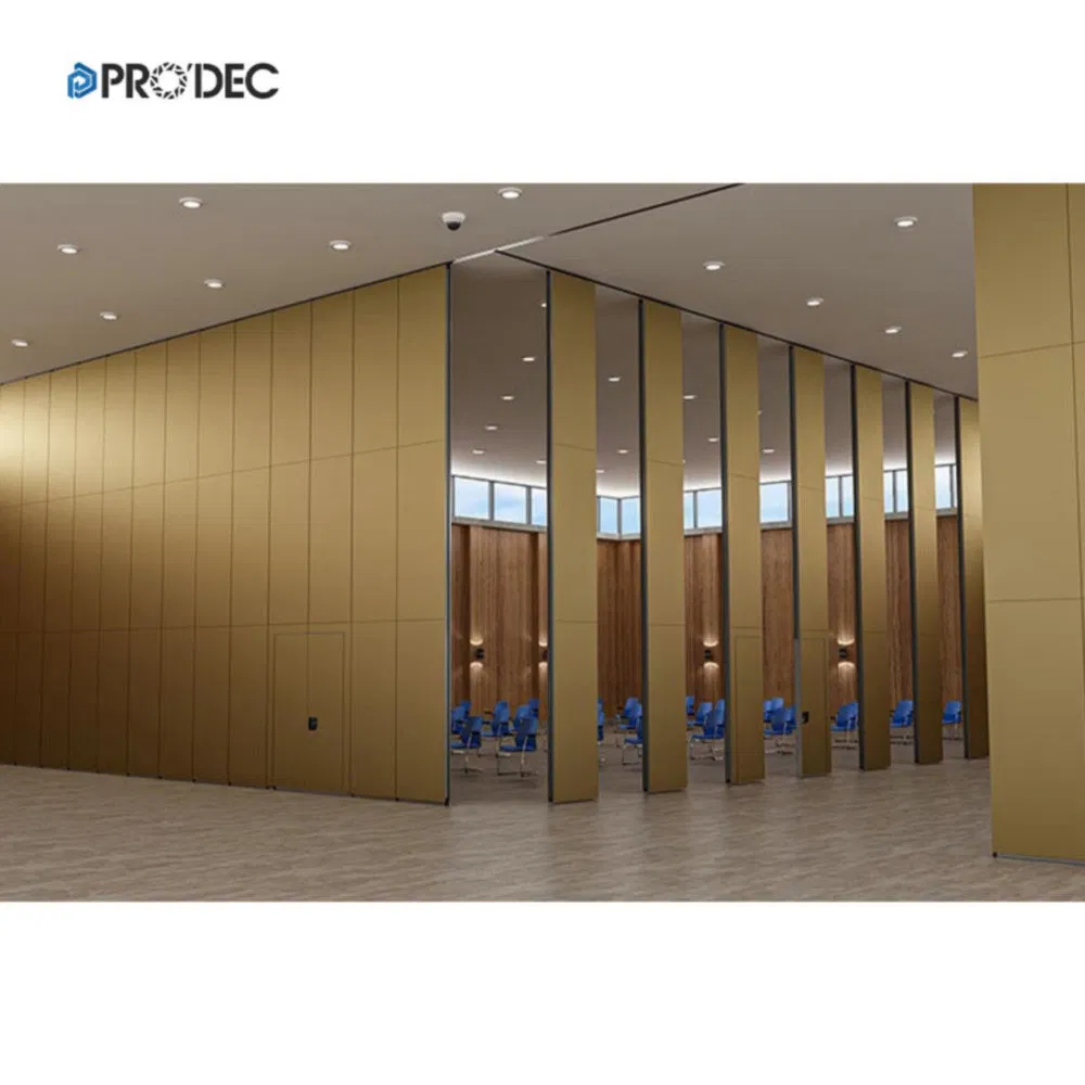 Modular Sliding Folding Acoustic Operable Partition Wall for Specialty Store