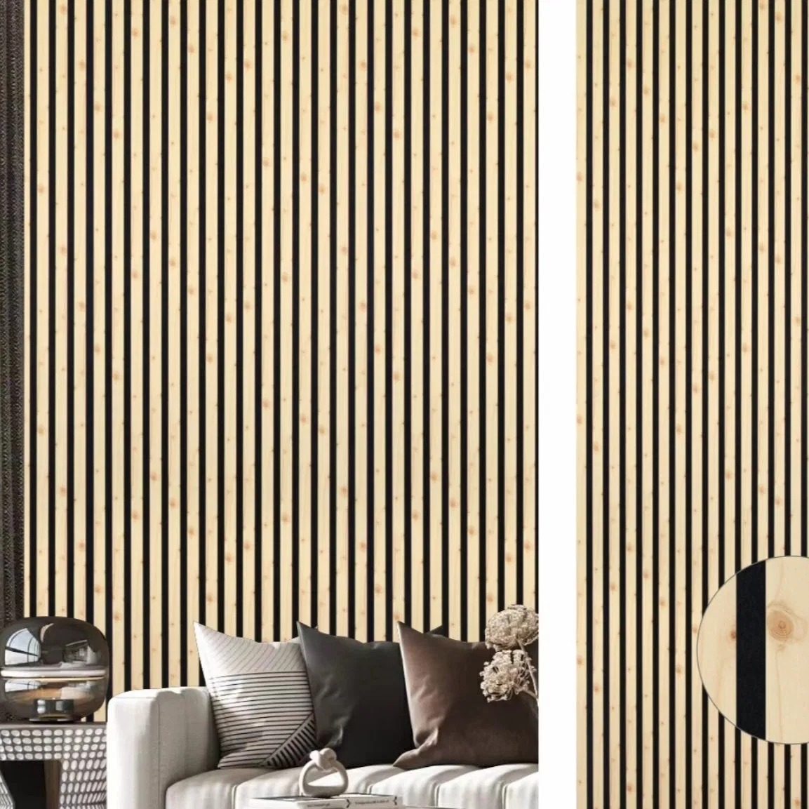 Cheap Price Modern Sound Diffusers Wall Acoustic Panels 3D Model for Hotel Apartment Use Eco-Friendly Fireproof Decorative Wall