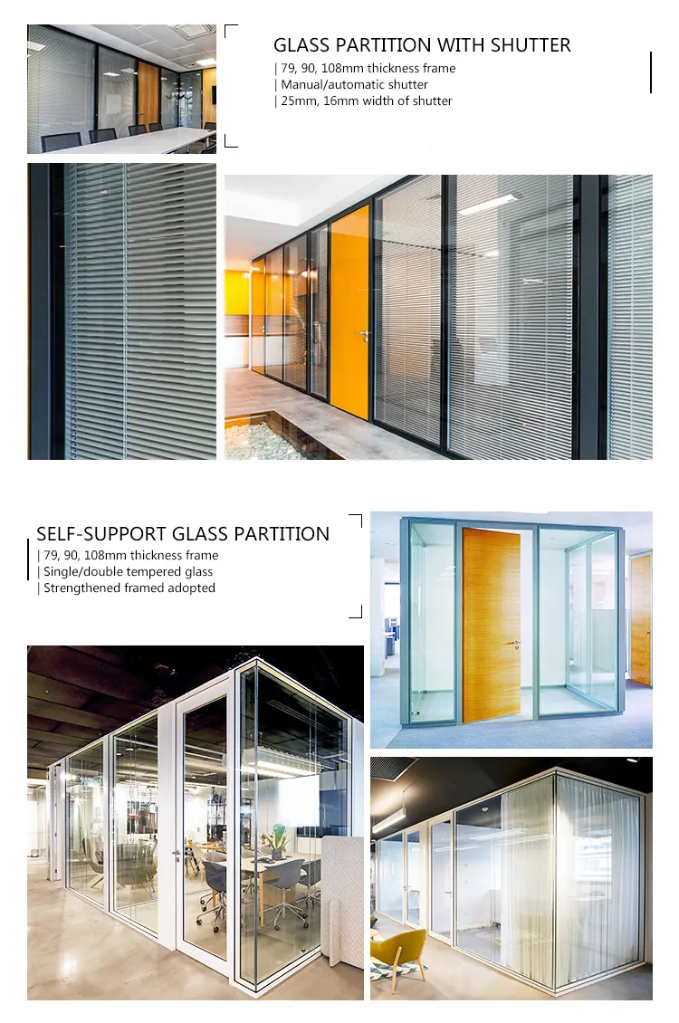 Frameless Glass Partition