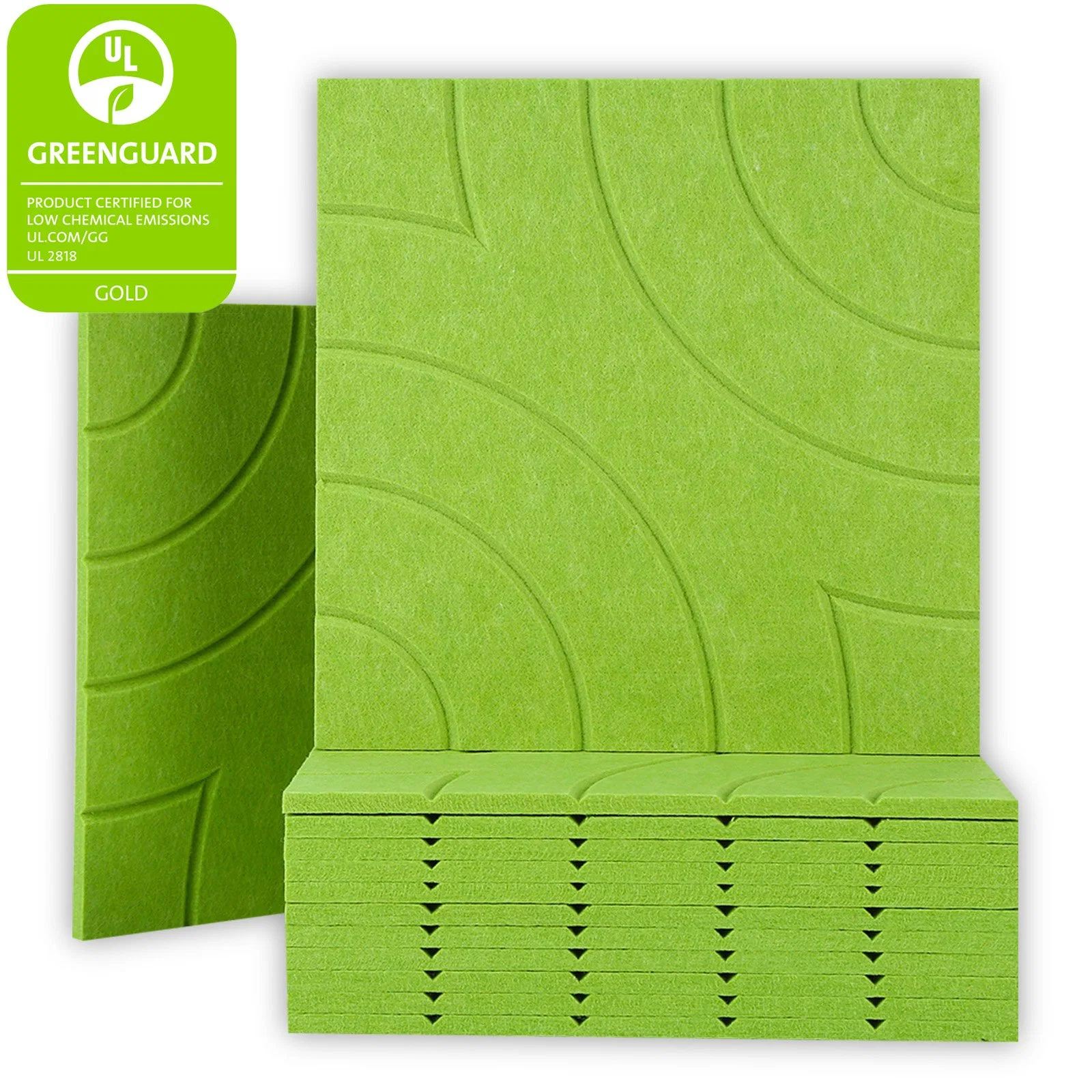 Bubos 3D Wall Acoustic Diffuser Carved Polyester Acoustic Panel for Decorative Walls