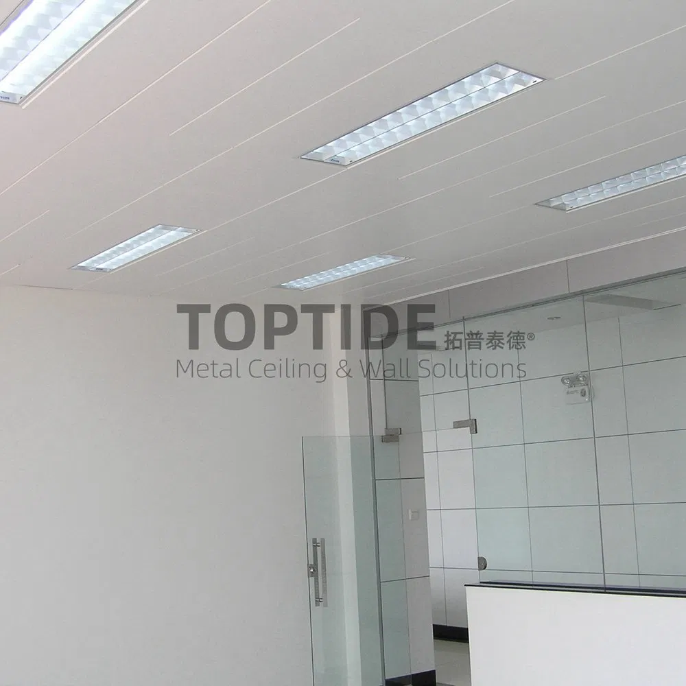 24 X 24 Aluminum Suspended Metal Ceiling Clip Snap in Multi Sizes Ceiling System