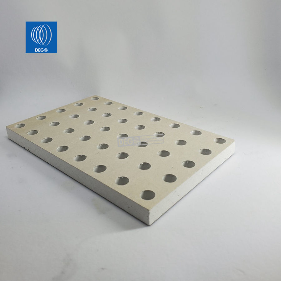 Factory Produces Processes Acoustic Perforated Gypsum Ceiling Panels