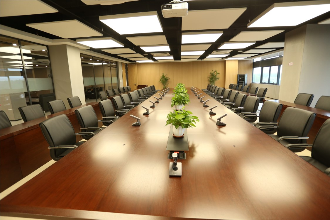 Green Harmony Acoustic Clouds with Mountain-Ridge Acoustic Control and Sustainable Material Blend