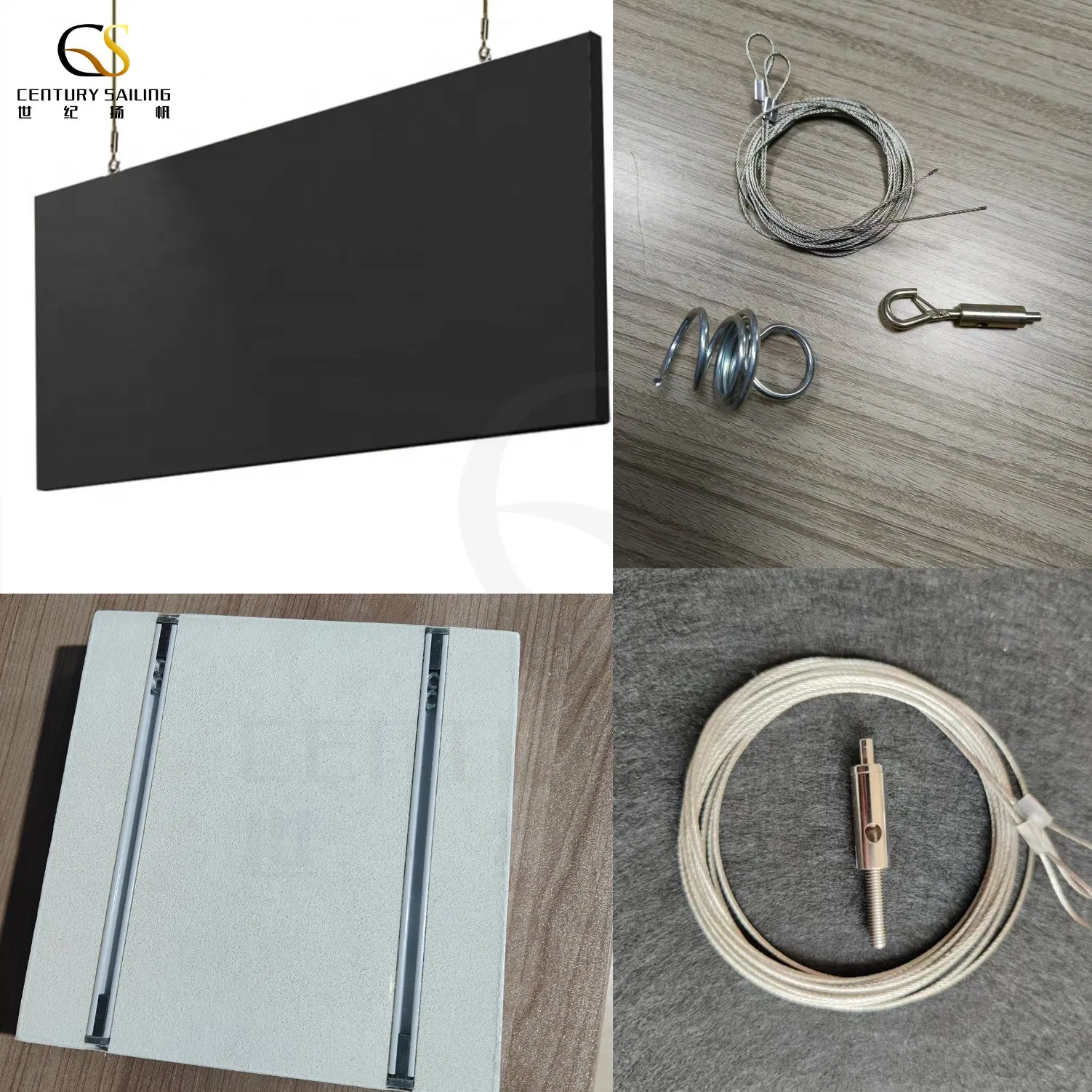 Eco Friendly Pet Suspended Acoustic Hanging Ceiling Clouds Panel 3D Acoustical Baffles Acoustic Ceiling Tiles