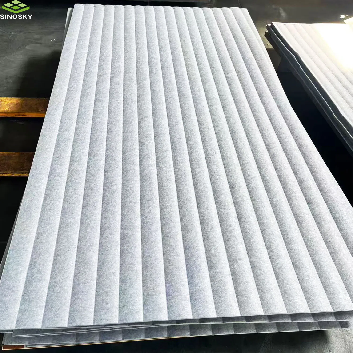 Sound Isolation Design Polyester Fiber Felt Acoustic Panel for Home Studio Wall Ceiling Door