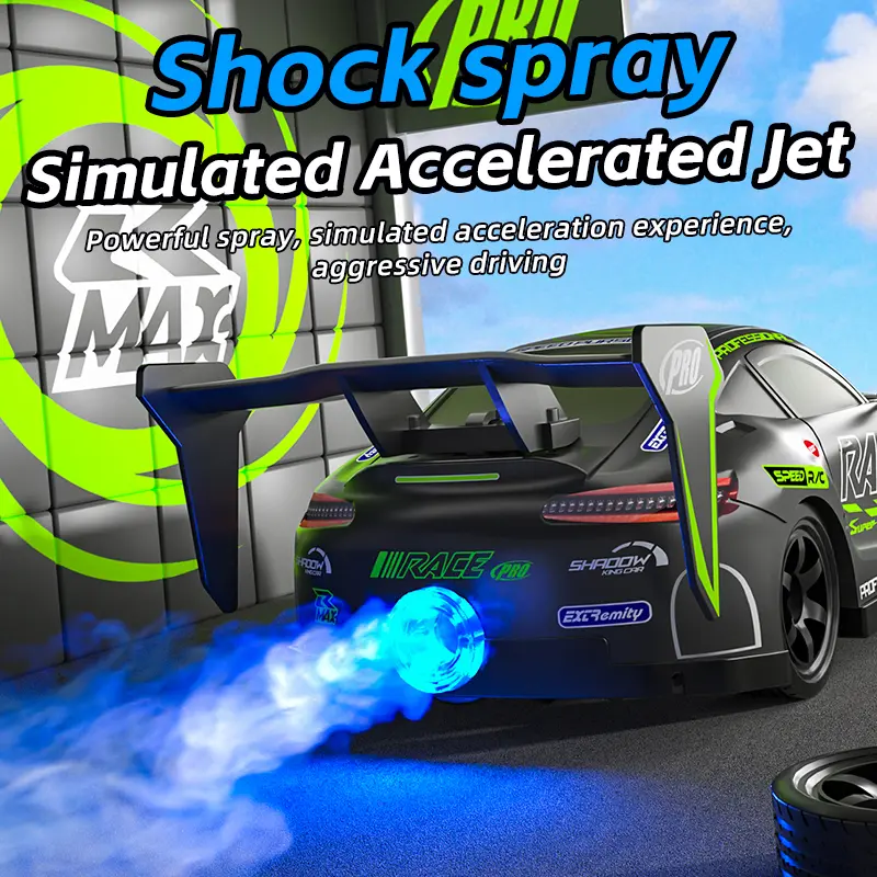 OEM Spray 4WD RC Car with Accelerated Spray Lights Sound and 2.4G Control Manufacturer, Manufacturers