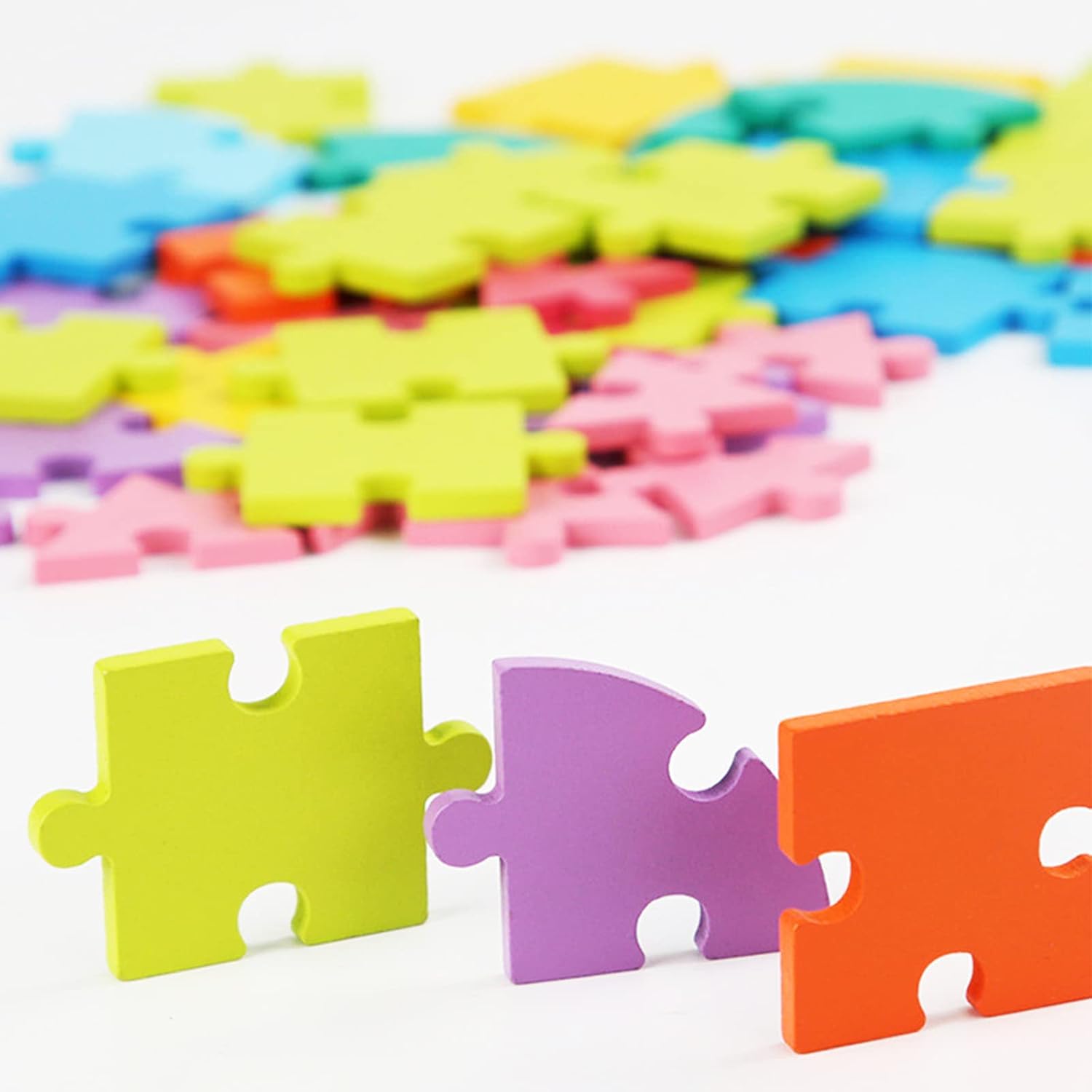 Safe and Durable Wooden Puzzle Board