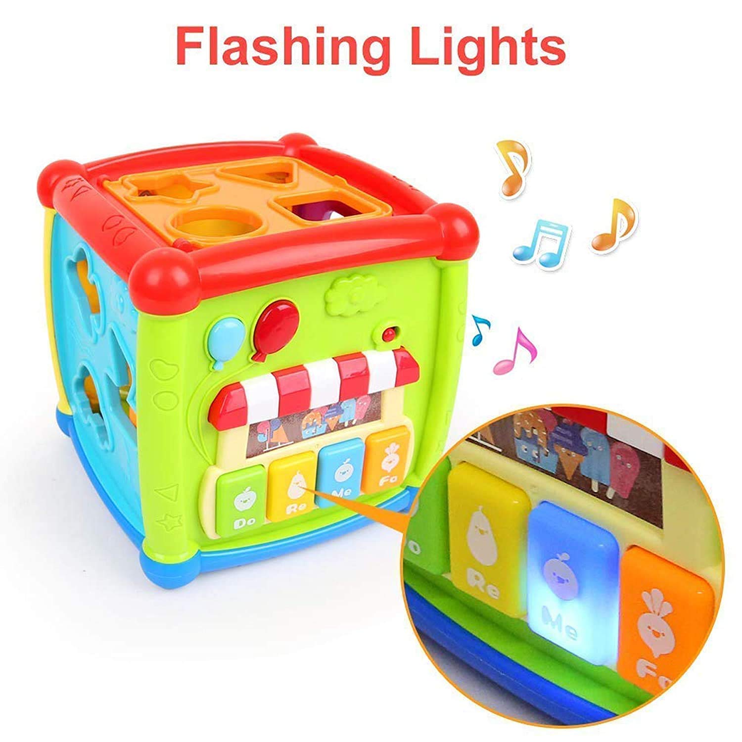 Shape Sorting and Sensory Exploration