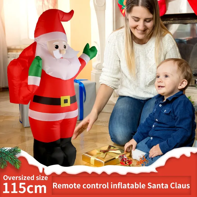 Cheap Remote Control Inflatable Santa Claus Car Toys With Music & 360° Christmas Toys Manufacturer, Suppliers