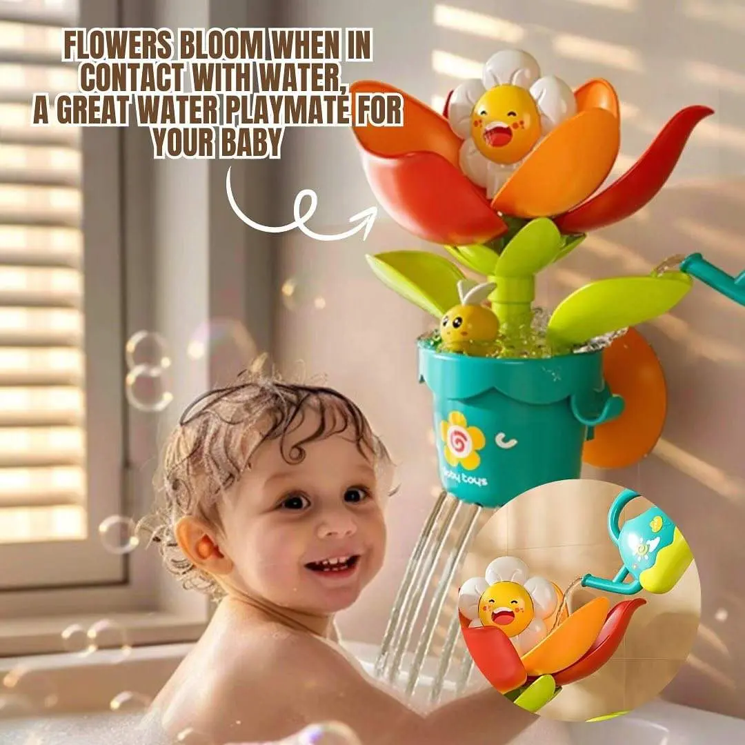 Cheap Baby Bath Sunflower Toy Watering Sprinkler Happy Bathroom Play Manufacturer, Suppliers