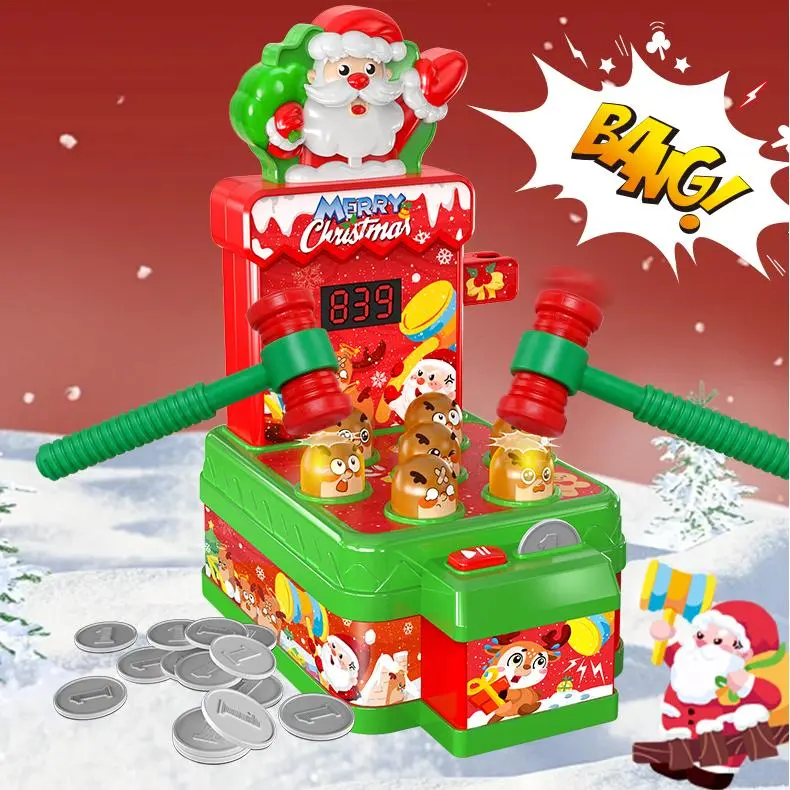 OEM Interactive Whack a Mole Game for Kids Two Player Educational Music Pounding Toy Christmas Gift Suppliers, Factories