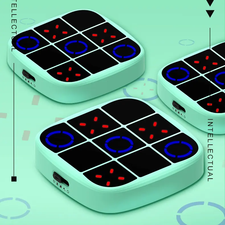 Cheap Smart Electronic Tic Tac Toe 4-in-1 Handheld Puzzle Toy Suppliers, Factories