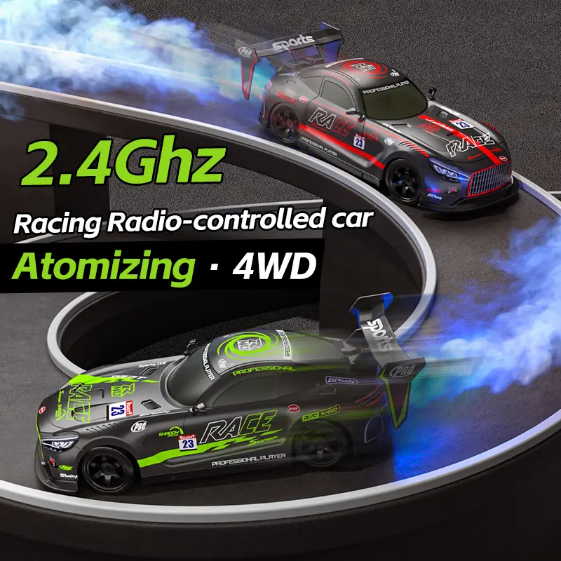 OEM Spray 4WD RC Car with Accelerated Spray Lights Sound and 2.4G Control Manufacturer, Manufacturers