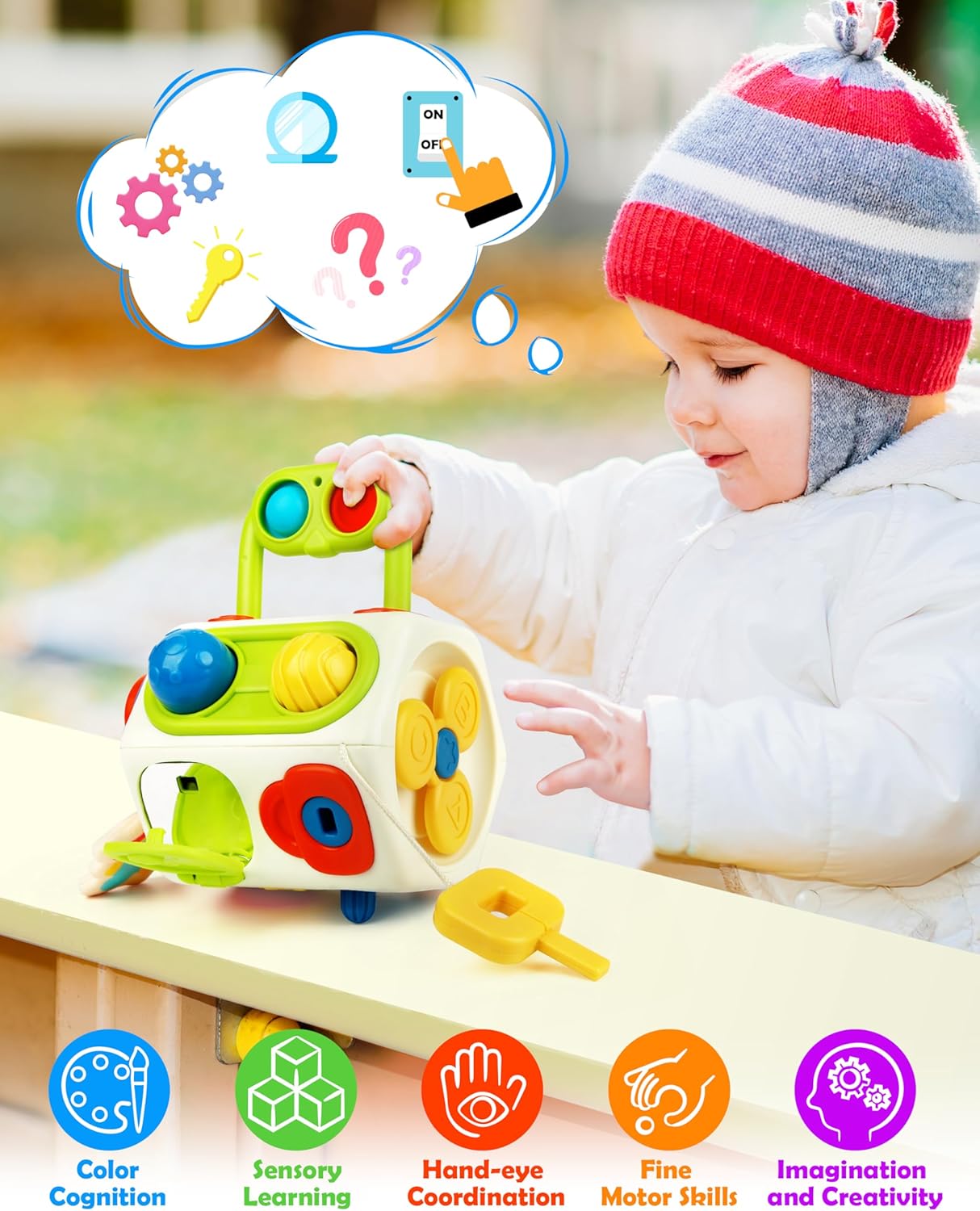 10-in-1 Busy Cube Adventure