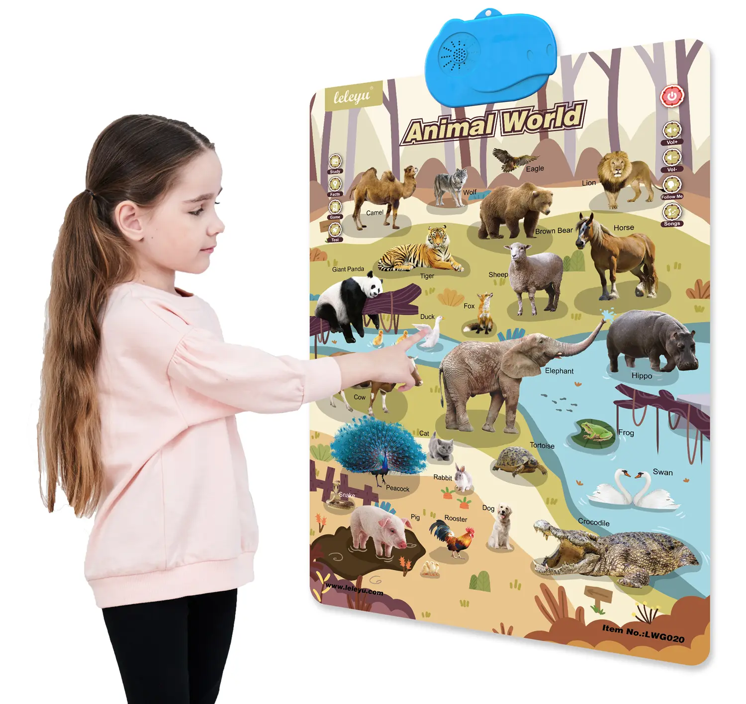 OEM Preschool Educational Talking Learning Posters ABC 123 Interactive Music Alphabet Wall Chart Supplier, Suppliers