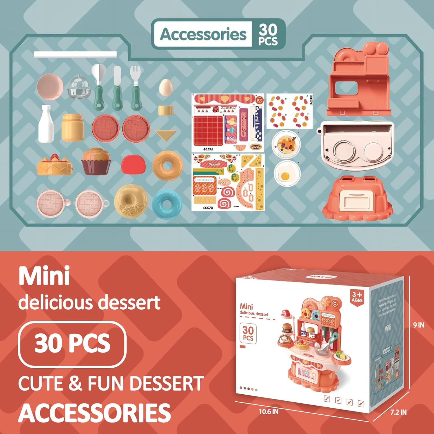 Develop Skills Through Play Kitchen Toy Set