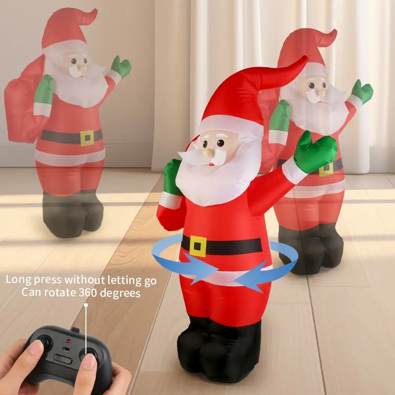 Cheap Remote Control Inflatable Santa Claus Car Toys With Music & 360° Christmas Toys Manufacturer, Suppliers
