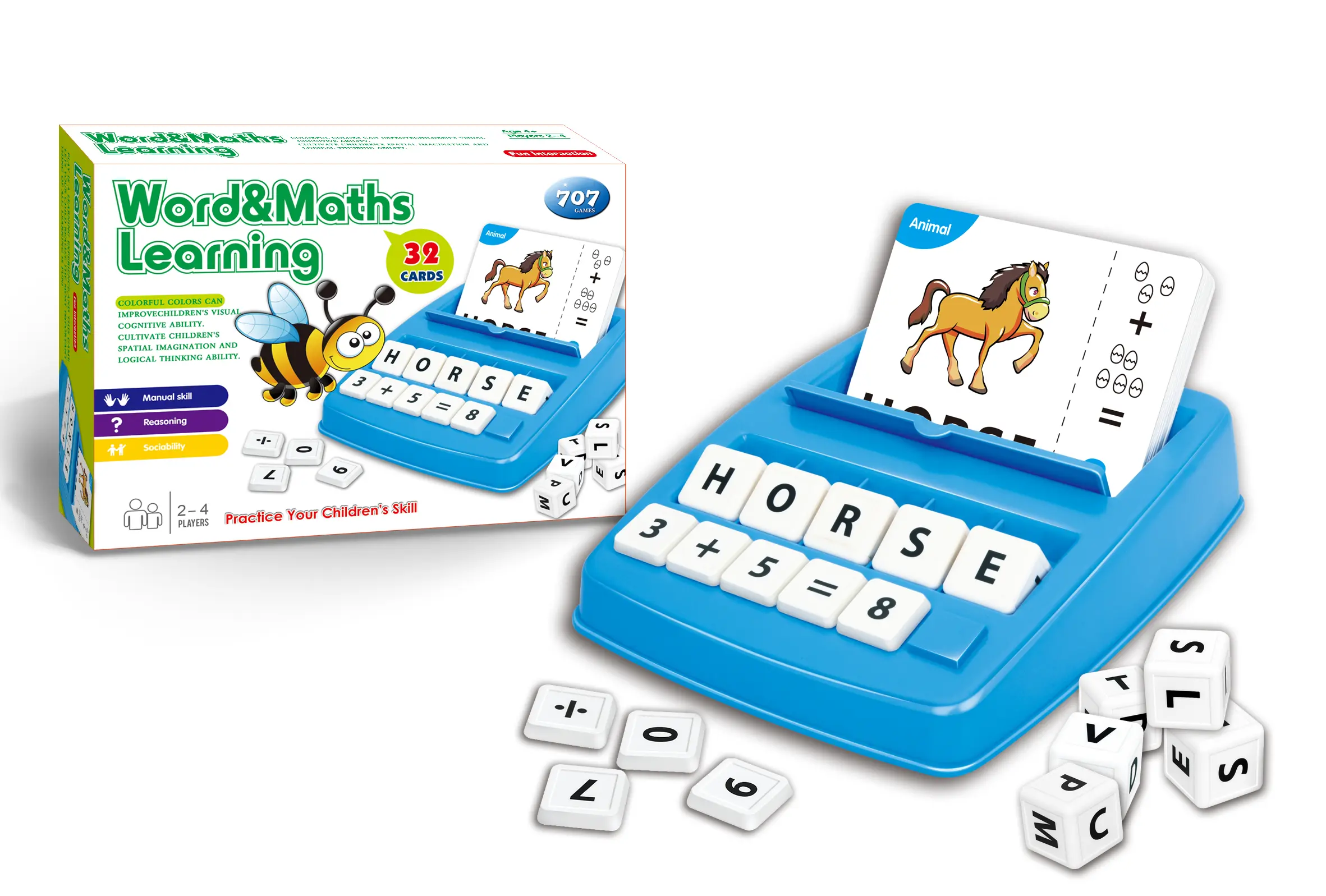 Cheap Popular Spelling Letter Toy 2-in-1 Kids Educational Flashcard Learning Game Alphanumeric Pairing Factory, Factories