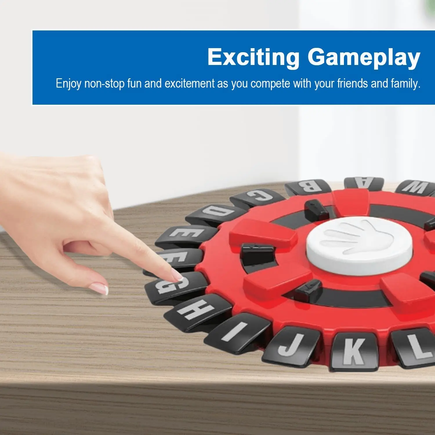 OEM Crazy Fire Wheel Alphabet Puzzle Game Educational Toy Manufacturer, Factory