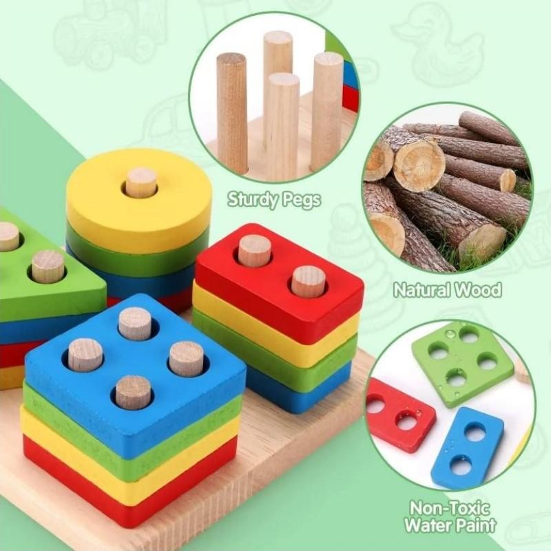 Durable and eco-friendly Montessori toy materials