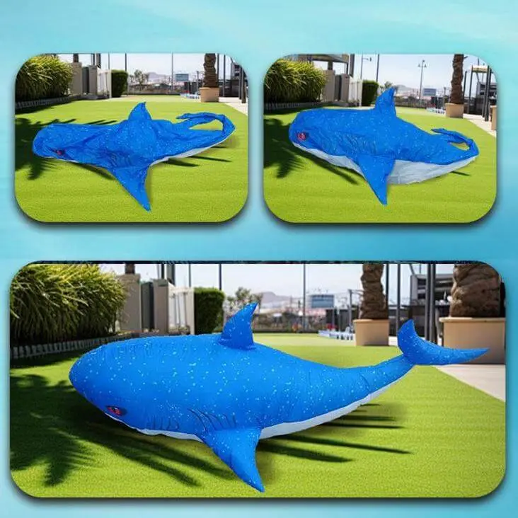 OEM 2.4GHz Remote Control Inflatable Shark – 360° Spinning RC Toy with Flexible Control Supplier, Factories