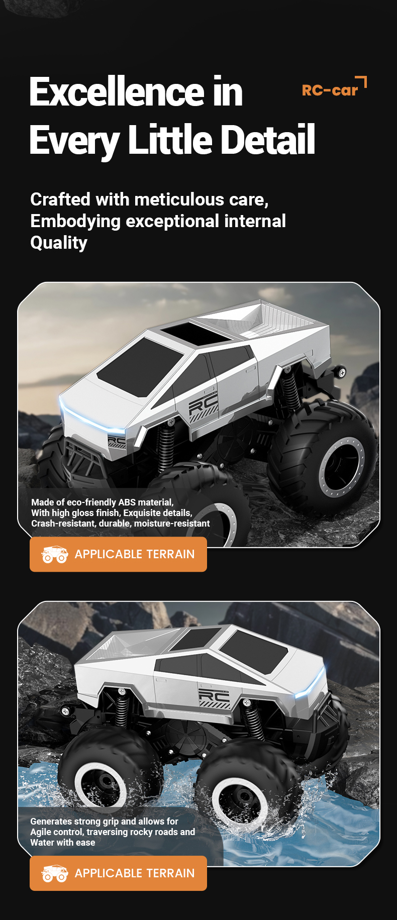 RC Cybertruck Feature Detail 6